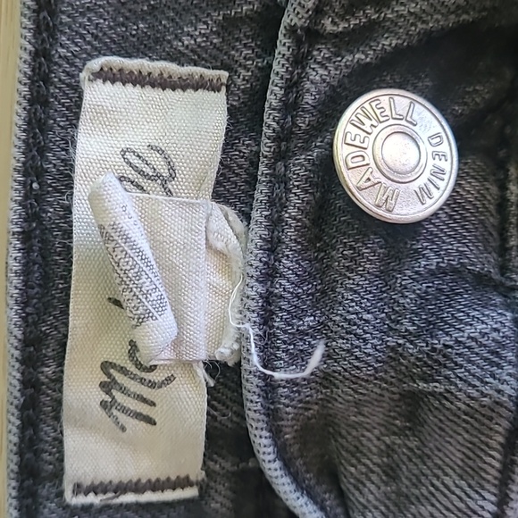 Madewell Gray The Perfect Vintage Streight Jeans 30 T - Picture 4 of 9